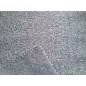 nature organic hemp fleece fabric, hemp french terry fleece for sweatershirt or hooded